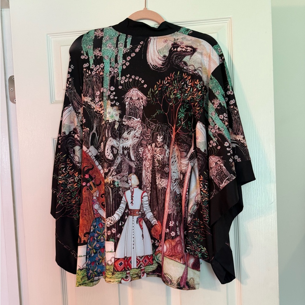 Blackmilk The Wolf is Waiting kimono